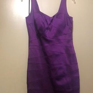 Purple Cocktail Dress